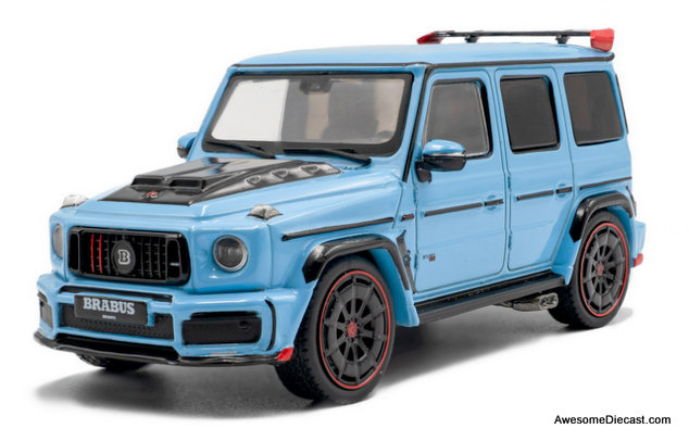 2021 Brabus G Rocket 900 (Mercedes Benz G Class), China Blue 1:43 Diecast Model Car by Solido