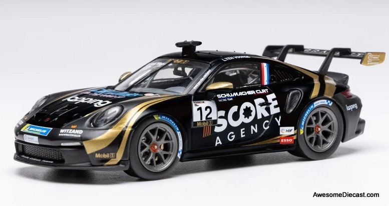 Porsche 911 GT3 CUP #12 2024 Monaco Grand Prix 1:43 Diecast Model Car by IXO