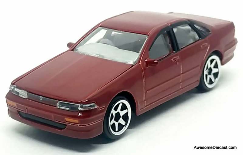 RARE!! Nissan Cefiro A31, Red 1:64 Diecast Model Car by Majorette