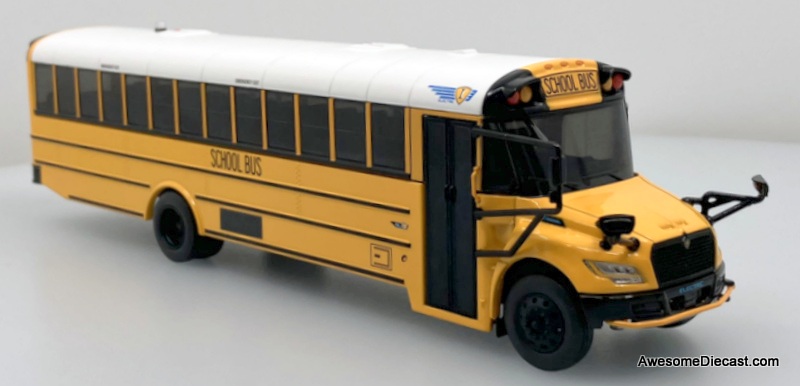 IC Bus CE Series (Electric) School Bus 1:50 Diecast Model Bus by First Gear