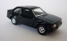 Oxford Diecast 1:76 Black Ford Escort XR3i