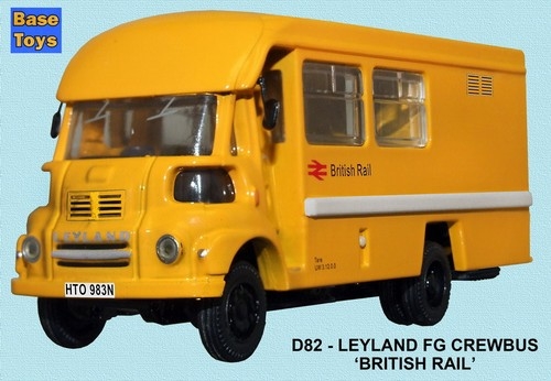 BT Models 1:76 Leyland FG Crewbus: British Rail