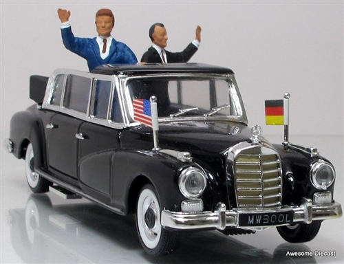 Rio 1:43 1963 Mercedes-Benz 300d Limousine: Kennedy-Adenauer