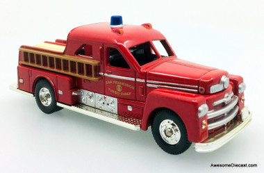 Corgi Fire Heroes 1951 Seagrave 70th Anniversary Sedan Pumper: San  Francisco Fire Department