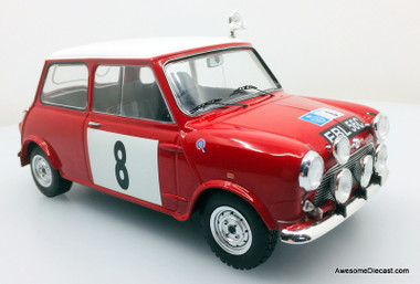 IXO 1:18 1965 Austin Mini Cooper #8: 1965 RAC Lombard Rally, P