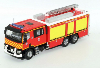 Fire Truck RENAULT PS DESAUTEL  1/43 New & box 
