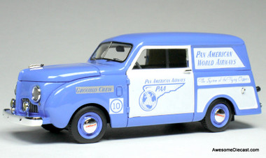 Goldvarg Collection 1:43 1948 Crosley Airport Technician Unit: Pan American Airways, Light Blue/White