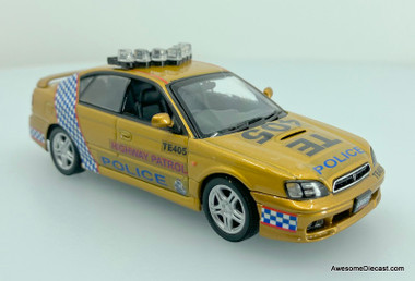 AUTOart 1:43 1999 Subaru Legacy B4: Australian Highway Patrol 