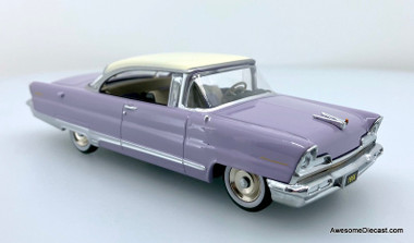 Classic Replicas 1:43 1956 Lincoln Premier Coupe, Lilac/White