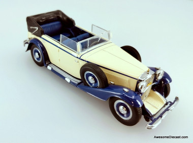 Minichamps 1:43 1932 Maybach Zeppelin, White/Blue