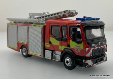 Volvo FL Emergency One Pumper: Greater Manchester Fire & Rescue Service 1:76 Diecast Fire Engine by Oxford Diecast