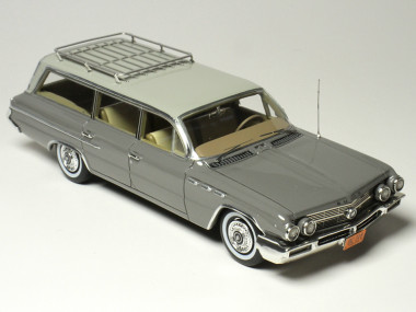 1962 Buick Invicta Station Wagon Fawn Mist Resin Cast Replica - Goldvarg Collection
