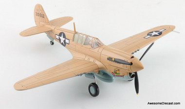 Curtiss P40N Warhawk "Geronimo!" Lt. Bruce Campbell, 45th FS, Dec., 1943 1:72 Diecast Model Plane by Hobby Master