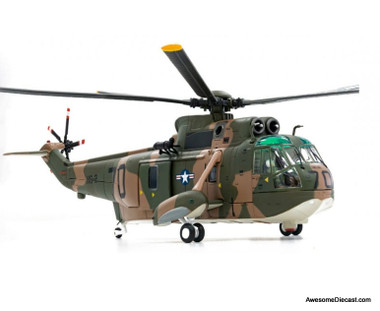 Sikorsky SH-3A Sea King, NV-70, HS-2 Golden Falcons, USS Hornet may 1967 1:72 Diecast Model Helicopter by Corgi