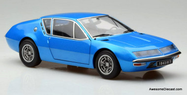 1972 Renault Alpine A310 1600 VE, Alpine Blue 1:18 Diecast Model Car by Norev