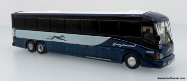 MCI D4505 Motorcoach: Greyhound 1:160 (N Scale) Diecast Model Bus by Iconic Replicas