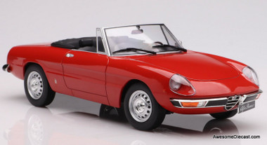 1978 Alfa Romeo 2000 Spider, Red 1:18 Diecast Model Car by Norev