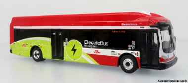 NFI Xcelsior CHARGE NG Electric Transit Bus: Toronto Transit Commission (TTC) 1:87 (HO) Diecast Model Bus by Iconic Replicas