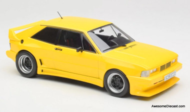 1980 Volkswagen Scirocco Coupe, Yellow 1:18 Diecast Model Car by MCG