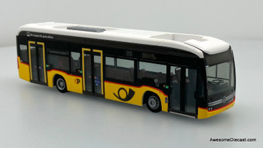 Mercedes Benz eCitaro: Post Bus 1:87 ABS Plastic Model Bus by Rietze