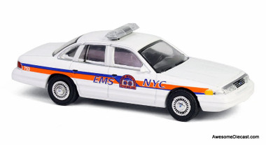 1994 Ford Crown Victoria: City of New York EMS 1:64 Diecast Model Car by Greenlight