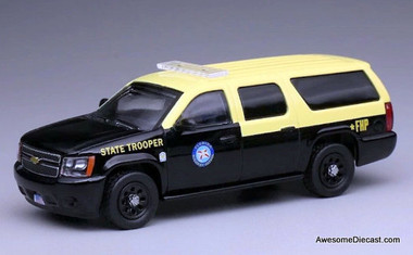 RARE!! Chevrolet Suburban: Florida Highway Patrol State Trooper 1:64 Diecast Model Car by 596 Model