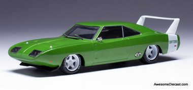1969 Dodge Charger Daytona, Metallic Green 1:43 Diecast Model Car by IXO