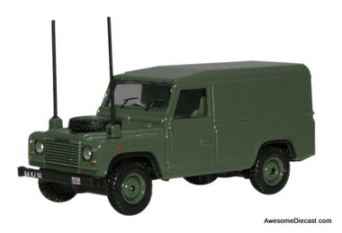Military Land Rover Defender, Green 1:76 Diecast Model Car by Oxford Diecast