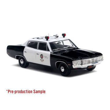 1972 AMC Matador Police Car: LAPD Adam-12 1:43 Diecast Model Car by Iconic Replicas