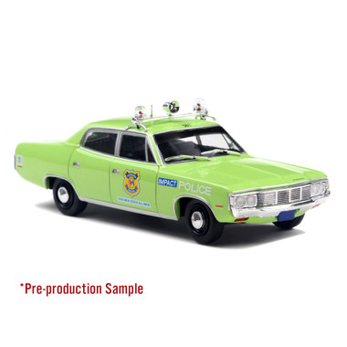 1972 AMC Matador Police Car: Cleveland Police Department 1:43 Diecast Model Car by Iconic Replicas