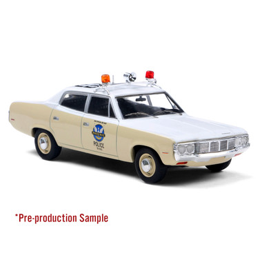 1972 AMC Matador Police Car: Phoenix Police Department 1:43 Diecast Model Car by Iconic Replicas