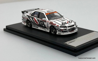 2007 Nissan Skyline ER34: Blitz Ken Nomura 1:64 Diecast Model Car by Mortal