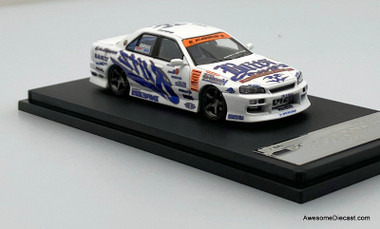 2004 Nissan Skyline ER34: Blitz Ken Nomura 1:64 Diecast Model Car by Mortal