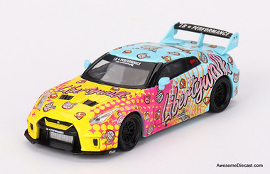LB-Silhouette Works GT Nissan 35GT-RR Ver.1 LBWK KUMA 1:64 Diecast Model Car by Mini GT (Mijo Exclusive)