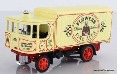 1929 Garrett Steam Wagon Flowers, Diecast Model Car by Matchbox