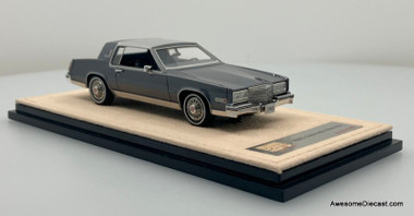 1985 Cadillac Eldorado Biarritz, Medium Gray Metallic 1:43 Resin Cast Model By Stamp Models