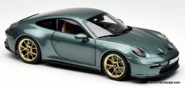 2021 Porsche 911 GT3, Malachite Green Metallic 1:18 Diecast Model Car by Norev