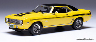 1969 Chevrolet Camaro Yenko SYC, Yellow 1:43 Diecast Model Car by IXO