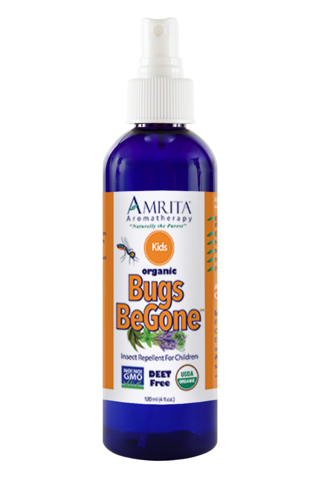 Organic Bugs BeGone Insect Repellent - A - Z - Page 1 | Amrita Aromatherapy