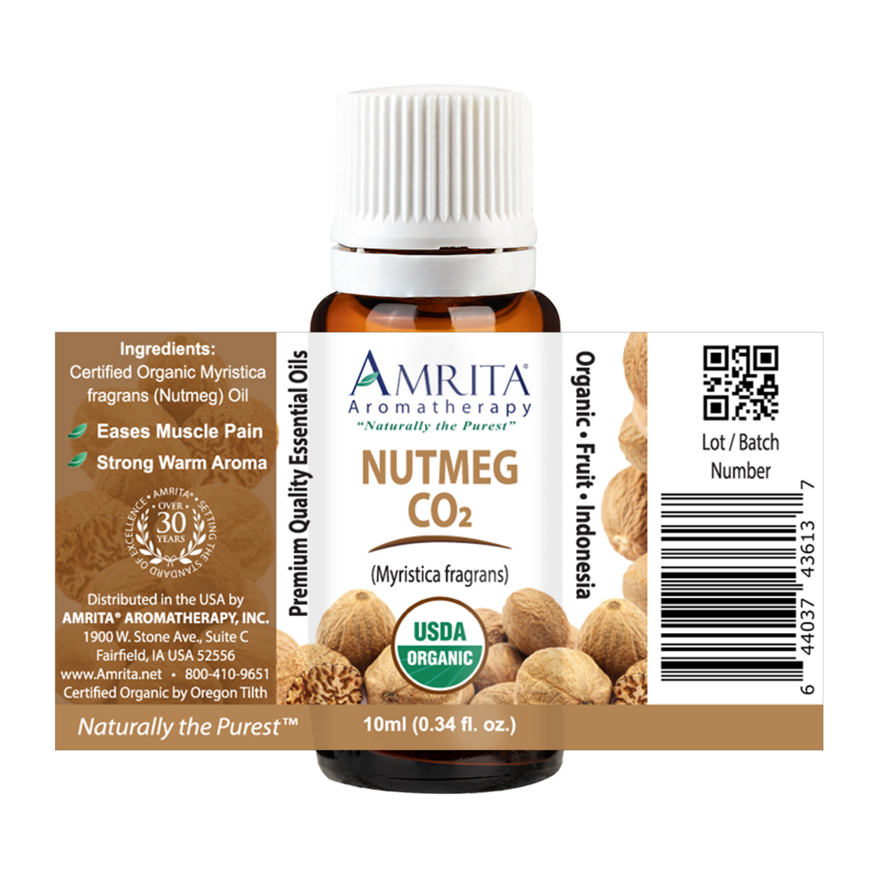 Nutmeg Essential Oil - 1 fl oz