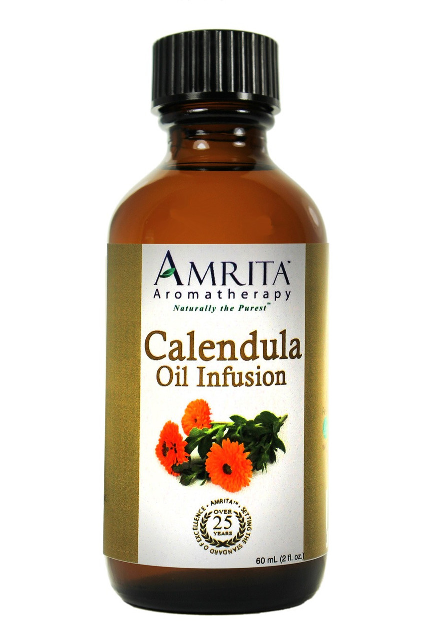 Calendula Oil Infusion Oil for helping your skin | Amrita Aromatherapy