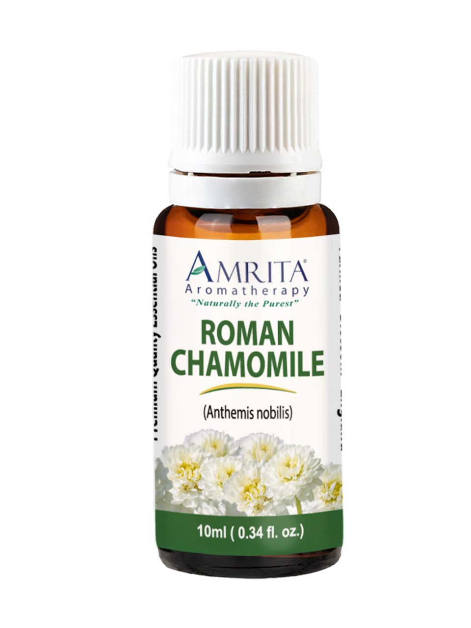 Amrita Chamomile, Roman Essential Oil ( Anthemis Nobilis) English - Farmed - Premium Therapeutic Quality Essential Oil - Size: 60ml