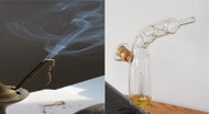 Diffusing Essential Oils Versus Burning Incense