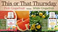 This or That: Pink Grapefruit versus White Grapefruit