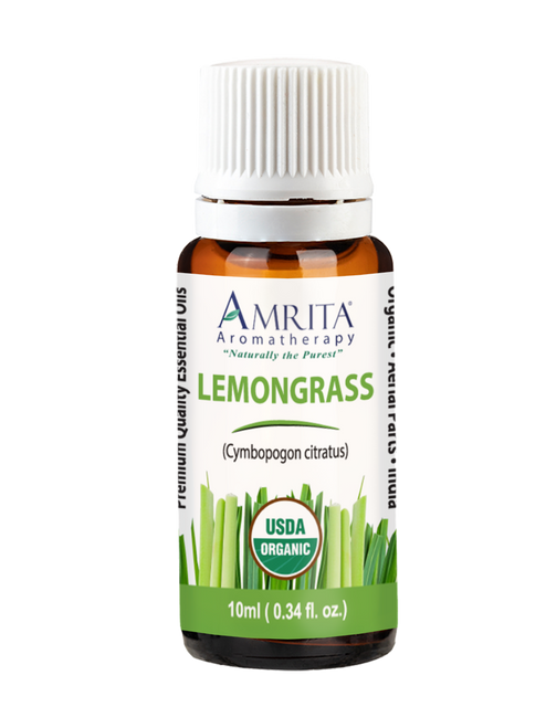 Lemongrass Organic Essential Oil 10mL photo
