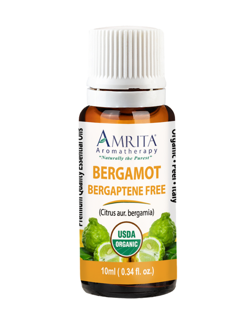 Bergamot Bergaptene Free Organic Essential Oil 10mL photo