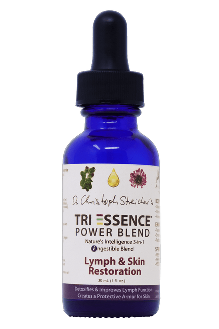 Lymph and Skin Restoration Tri-Essence® Power Blend label photo