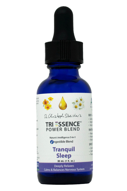 Tranquil Sleep Tri-Essence® Power Blend label photo