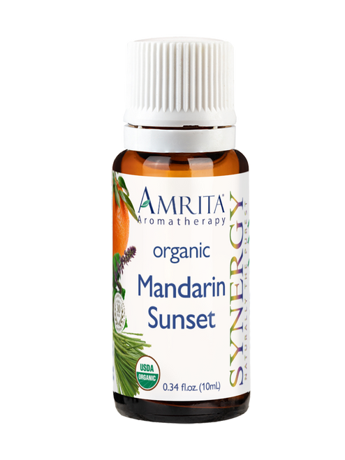 Mandarin Sunset Organic Synergy Blend 10mL photo