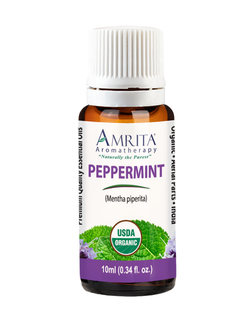 Peppermint Organic Essential Oil 10mL photo